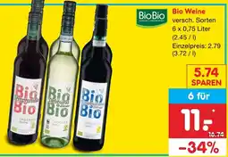 Netto Marken-Discount Bio Weine Angebot