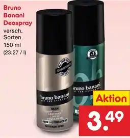 Netto Marken-Discount Bruno Banani Deospray Angebot