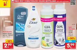 Netto Marken-Discount Dove Dusche Angebot