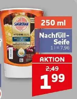 CENTERSHOP Sagrotan Nachfüll Seife Angebot
