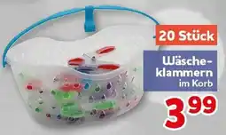 CENTERSHOP Wäsche-klammern im Korb Angebot