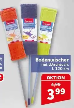 CENTERSHOP Bodenwischer mit Wischtuch Angebot