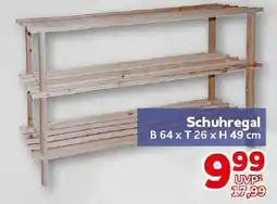 CENTERSHOP Schuhregal Angebot