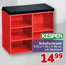 CENTERSHOP KESPER Schuhschrank Angebot