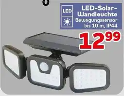 CENTERSHOP LED-Solar-Wandleuchte Angebot