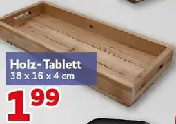 CENTERSHOP Holz-Tablett Angebot