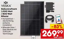 Netto Marken-Discount VESKA Balkonkraftwerk Angebot