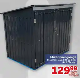 CENTERSHOP Mülltonnengarage Angebot