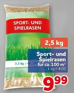 CENTERSHOP Sport- und Spielrasen Angebot