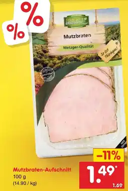 Netto Marken-Discount Thüringer Landstolz Mutzbraten Angebot