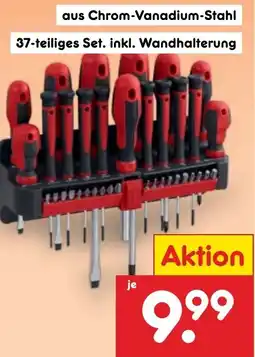 Netto Marken-Discount 37-teiliges Set. inkl. Wandhalterung Angebot