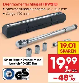 Netto Marken-Discount Drehmomentschlüssel TRW210 Angebot