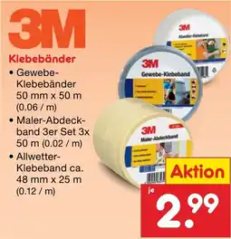 Netto Marken-Discount 3M Klebebänder Angebot
