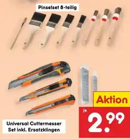 Netto Marken-Discount Universal Cuttermesser Angebot
