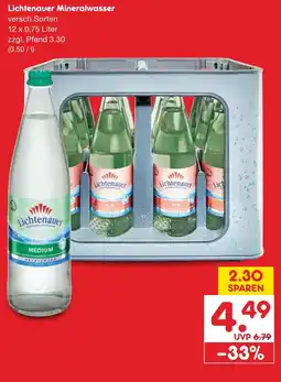Netto Marken-Discount Lichtenauer Mineralwasser Angebot