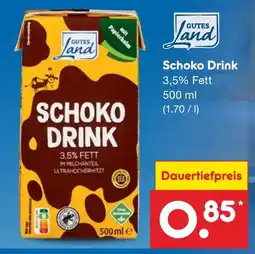 Netto Marken-Discount GUTES Land Schoko Drink Angebot