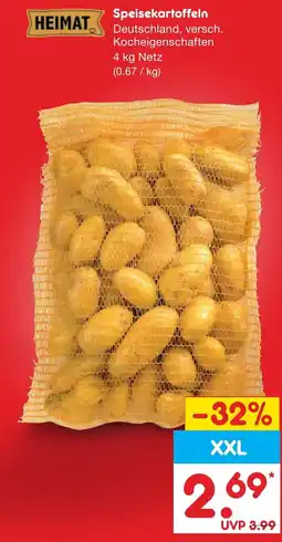 Netto Marken-Discount HEIMAT Speisekartoffeln Angebot