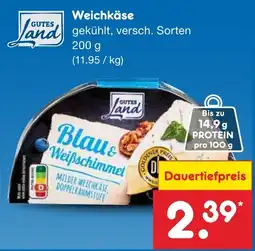 Netto Marken-Discount GUTES Land Weichkäse Angebot