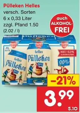 Netto Marken-Discount Pülleken Helles Angebot