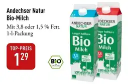 Galeria Markthalle Andechser Natur Bio-Milch Angebot