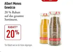 Galeria Markthalle Albert Menes Gewürze Angebot