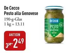 Galeria Markthalle De Cecco Pesto alla Genovese Angebot