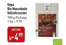 Galeria Markthalle Gepa Bio Mascobado Vollrohrzucker Angebot