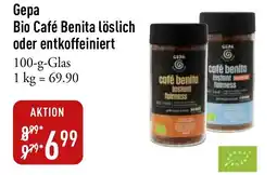 Galeria Markthalle Gepa Bio Café Benita Angebot