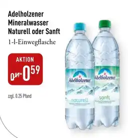 Galeria Markthalle Adelholzener Mineralwasser Angebot