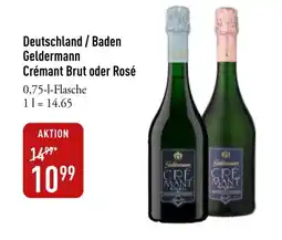 Galeria Markthalle Geldermann Crémant Brut oder Rosé Angebot