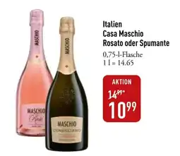 Galeria Markthalle Casa Maschio Rosato oder Spumante Angebot