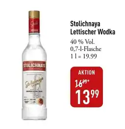Galeria Markthalle Stolichnaya Lettischer Wodka Angebot