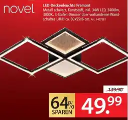 Zurbrüggen novel LED-Deckenleuchte Fremont Angebot