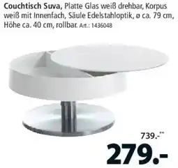 Zurbrüggen Couchtisch Suva Angebot