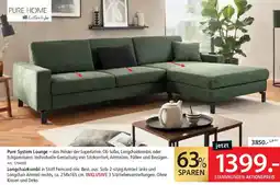 Zurbrüggen Pure System Longchairkombi Angebot