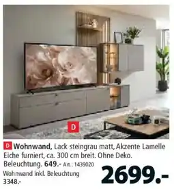 Zurbrüggen Wohnwand Angebot