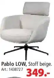 Zurbrüggen Dieter Knoll Pablo LOW Sessel Angebot