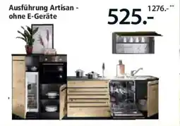 Zurbrüggen Ausführung Artisan ohne E-Geräte Angebot