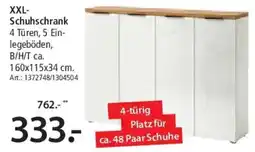 Zurbrüggen Xora XXL-Schuhschrank Angebot
