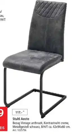 Zurbrüggen Stuhl Aoste Angebot
