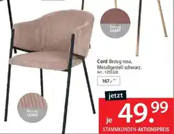 Zurbrüggen Armlehnstuhl Kronos Cord Angebot