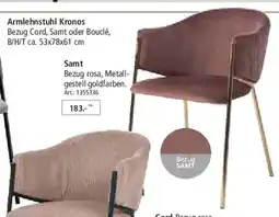 Zurbrüggen Armlehnstuhl Kronos Samt Angebot