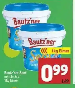 Marktkauf Bautz'ner Senf 1kg Angebot