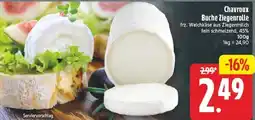 Edeka Chavroux Buche Ziegenrolle Angebot