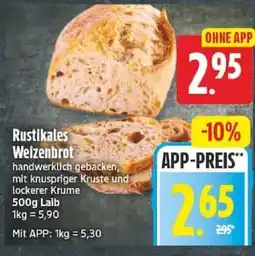 Edeka Rustikales Weizenbrot Angebot