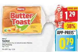 Edeka Harry Butter Toast Angebot