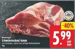 Edeka Bauerngut Schweinenacken/-kamm Angebot
