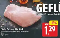 Edeka Frische Putenbrust im Stück Angebot