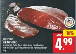 Edeka Bauerngut Rinderleber Angebot