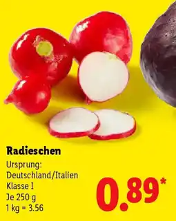 Lidl Radischen Angebot